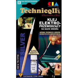 Klej elektroprzewodzący 2 g, TECHNICQLL - R-082