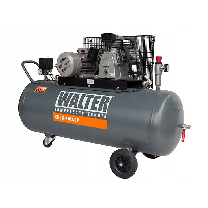 Kompresor 3,0 kW WALTER - GK 530-3.0/200P