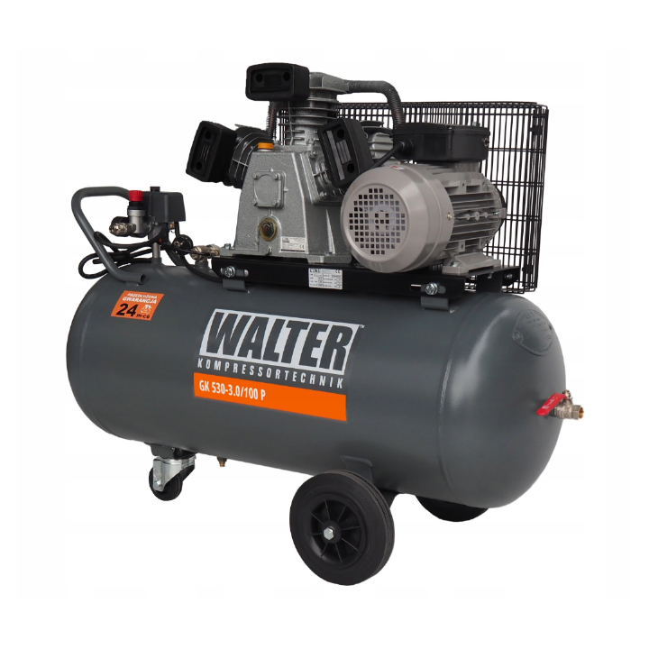 Kompresor 3,0 kW WALTER - GK 530-3.0/100P