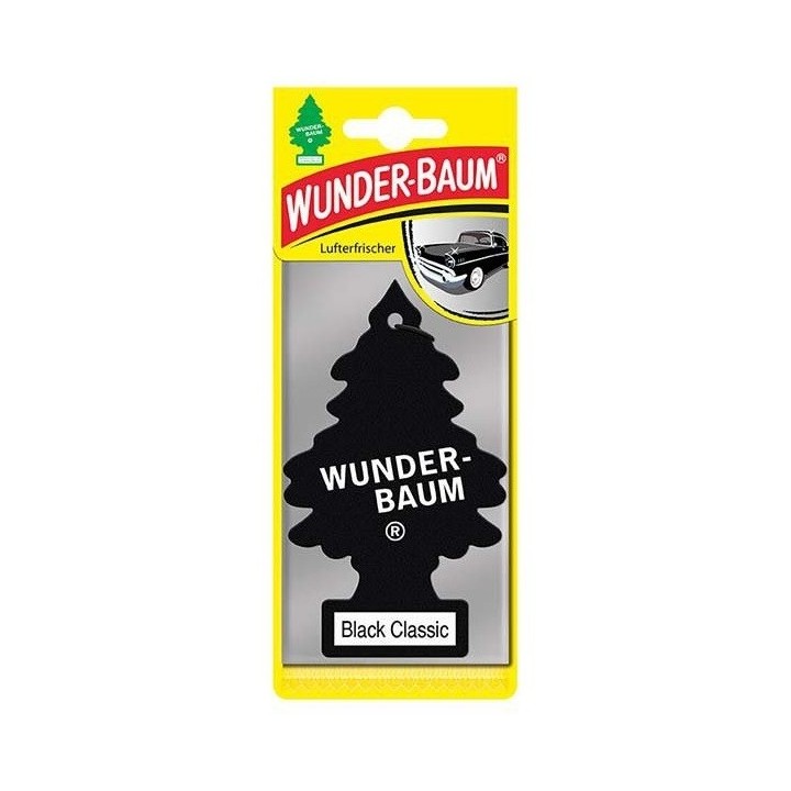 Odświeżacz choinka - WUNDER BAUM - czarna klasyka.