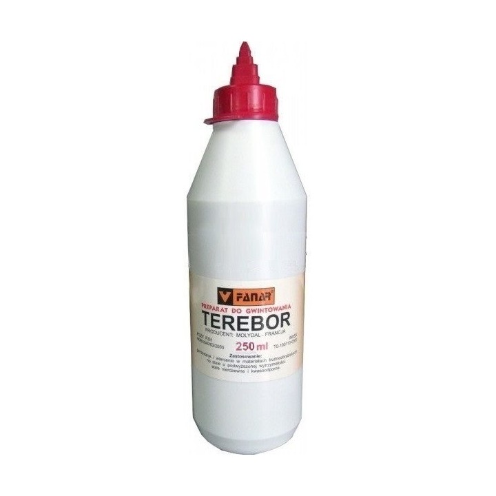Olej do gwintowania 250 ml, TEREBOR - FANAR