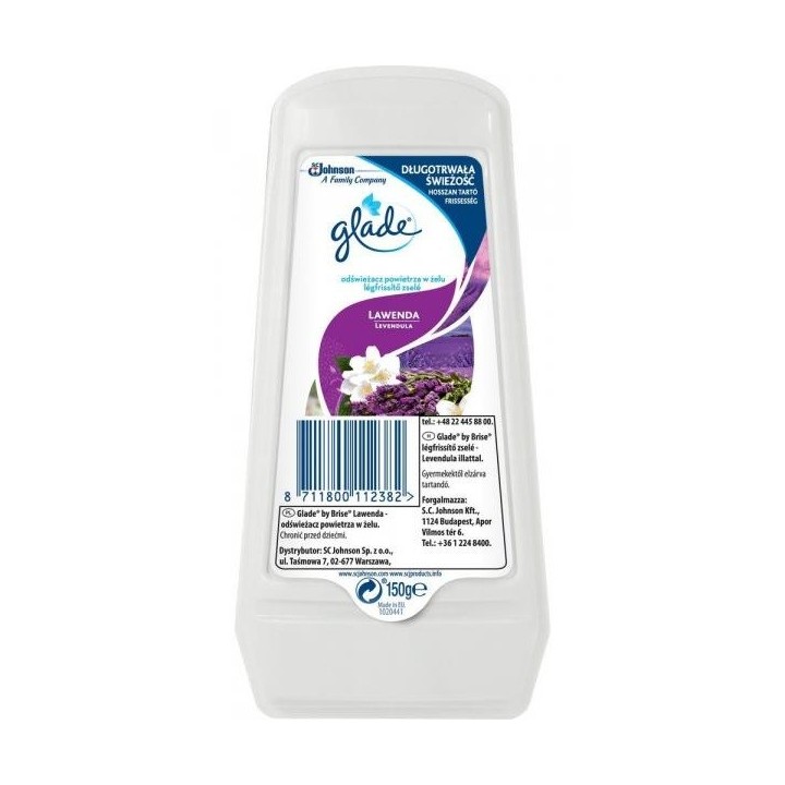 Odświeżacz żel 150 g Glade LAWENDA