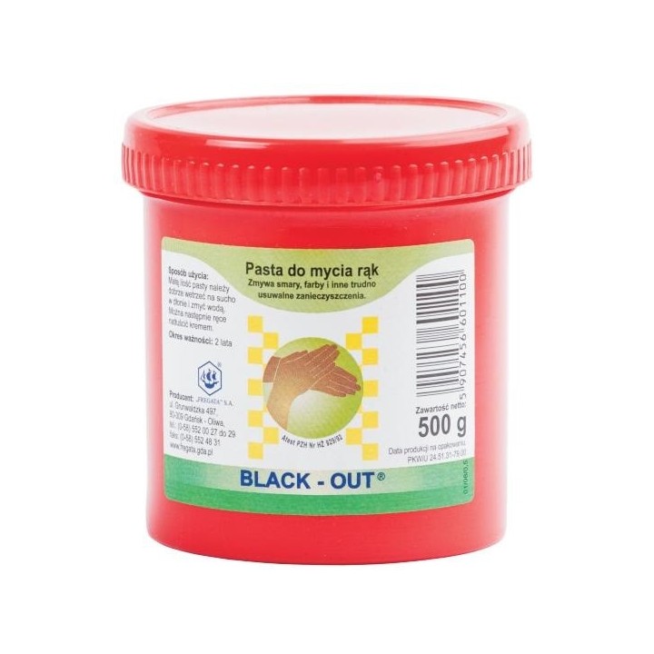Pasta 500 g - BLACK - OUT®