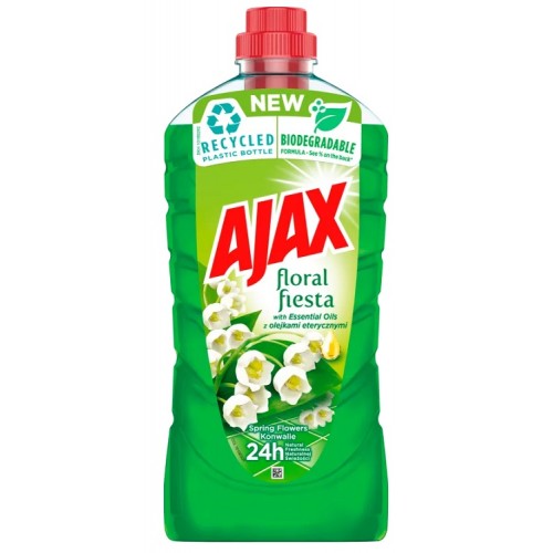Płyn do mycia 1000 ml, AJAX floral fiesta - Konwalie Płyn do mycia 1000 ml, AJAX...