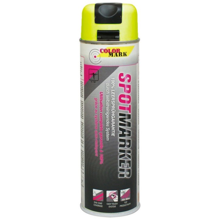 Lakier żółty spray 500 ml, COLORMARK - 201509