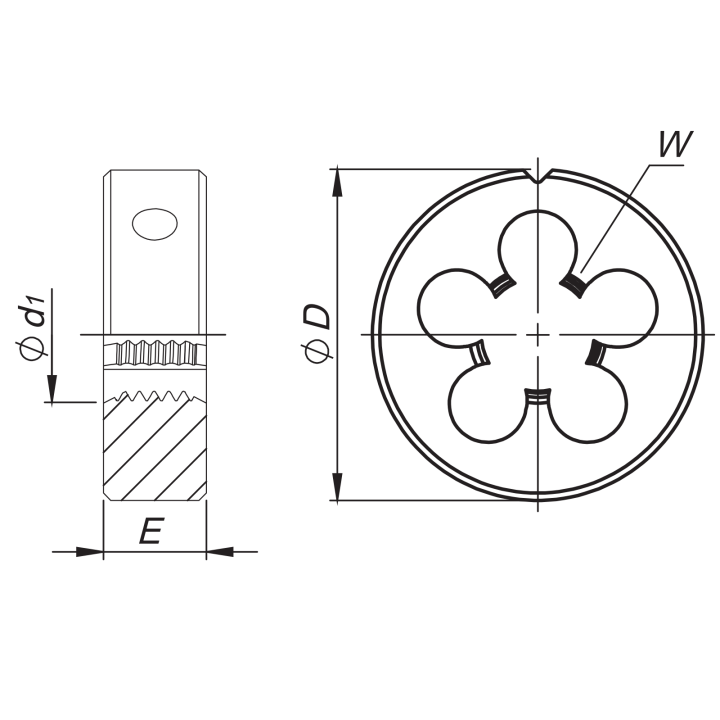 Narzynka M14 HSS RH - FANAR