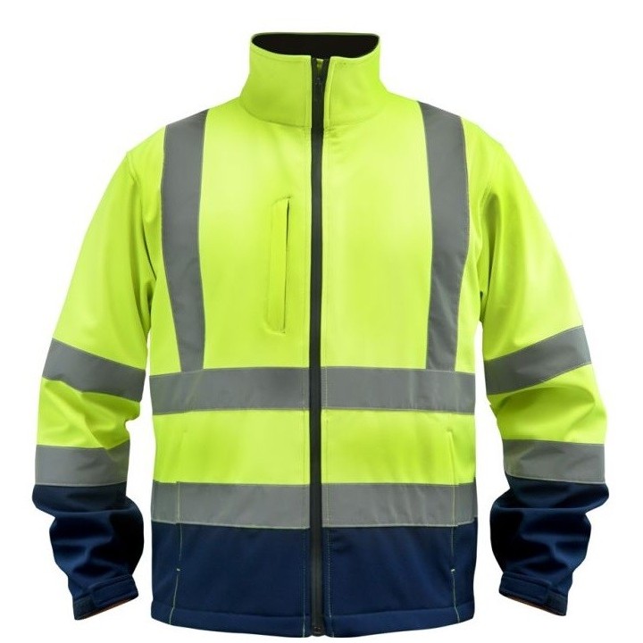 Kurtka rozm. XXL, Softshell odblaskowa - DEDRA