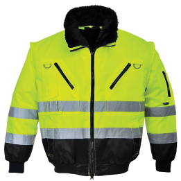 Kurtka rozm. XXL, ostrzegawcza Pilot 3w1 - PORTWEST