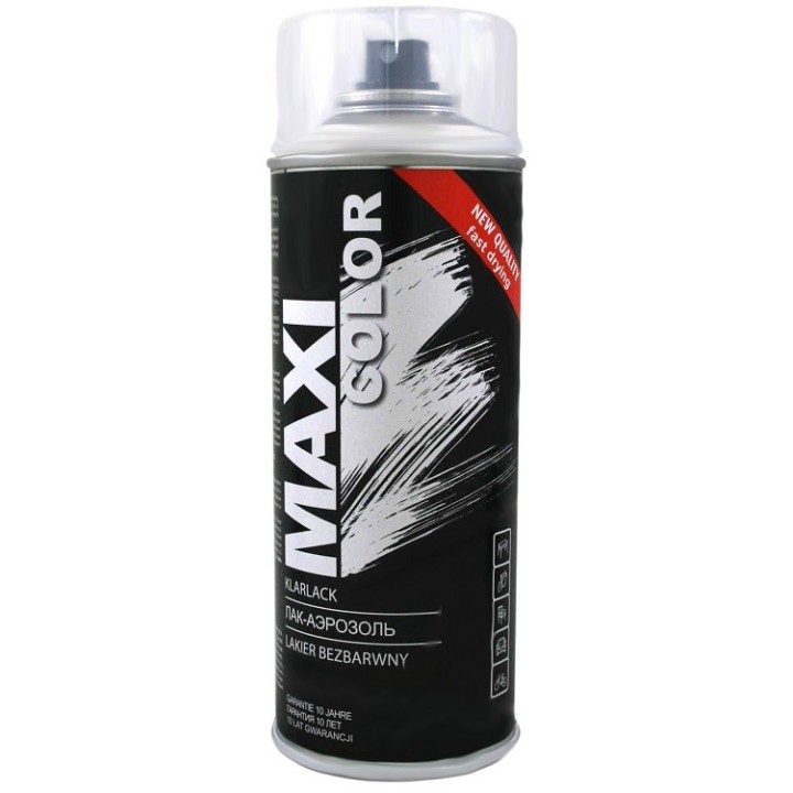Lakier spray bezbarwny 400 ml - MAXI COLOR