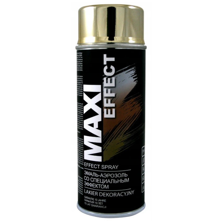 Lakier złoty chrom spray 400 ml - MAXI EFFECT