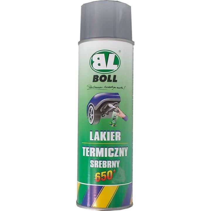 Lakier srebrny termiczny spray 500 ml, BOLL - 1018