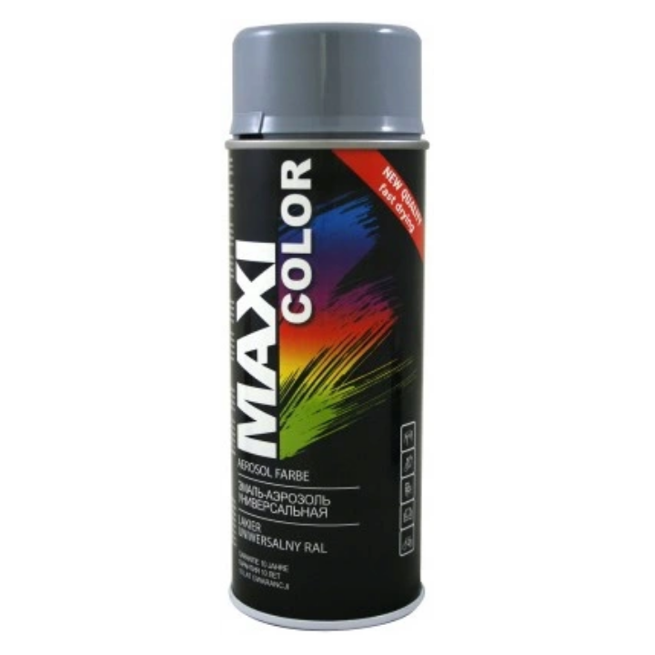Lakier szary antracytowy spray 400 ml, RAL 7016 - MAXI COLOR