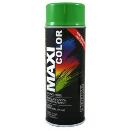 Lakier zielony spray 400 ml, RAL 6018 - MAXI COLOR