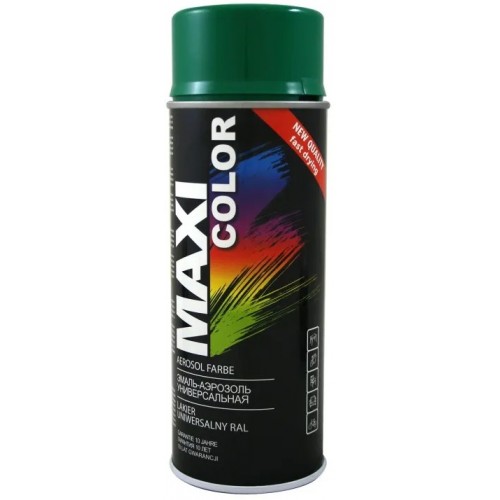 Lakier zielony spray 400 ml, RAL 6029 - MAXI COLOR Lakier zielony spray 400...
