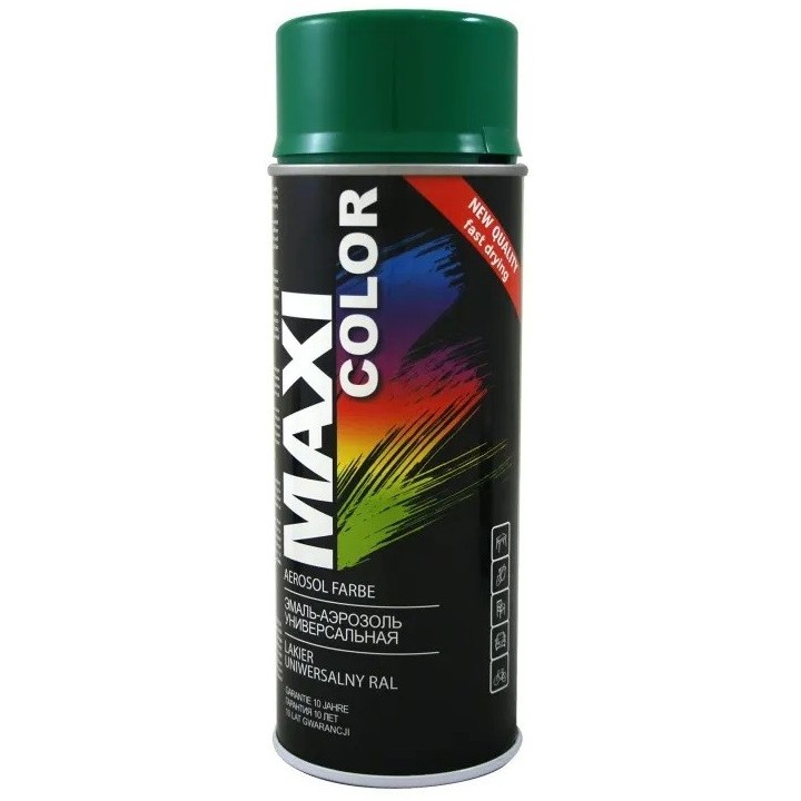 Lakier zielony spray 400 ml, RAL 6029 - MAXI COLOR