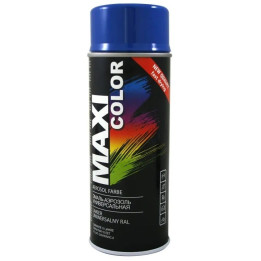 Lakier niebieski ciemny spray 400 ml, RAL 5010 - MAXI COLOR