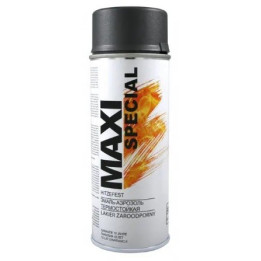 Lakier antracyt żaroodporny spray 400 ml - MAXI SPECIAL