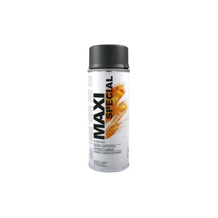 Lakier antracyt żaroodporny spray 400 ml - MAXI SPECIAL
