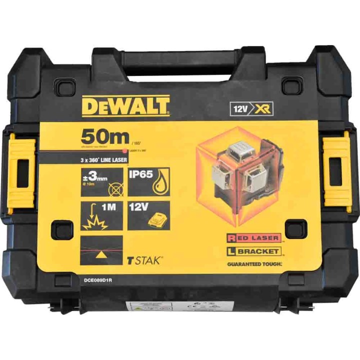 Laser krzyżowy DCE089D1R-QW DeWALT