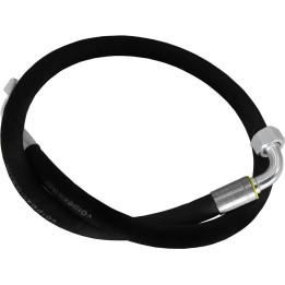 Wąż 13 x 1000 mm, 1/2"-1/2", kąt 90°, 2SN - Volpex