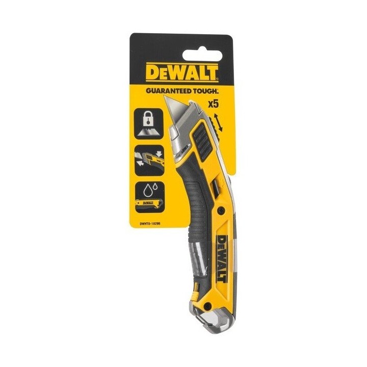 Nóż na ostrza chowane, DEWALT - DWHT0-10295