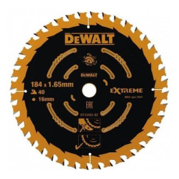 Piła tarczowa 184 x 16 mm, DeWALT - DT10303-QZ