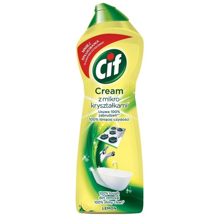 Mleczko 750 ml, Cif Cream Lemon.