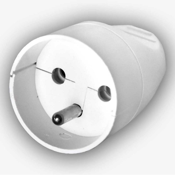 Gniazdo 2P+PE, 16A, 250 V, AC - PLASTROL