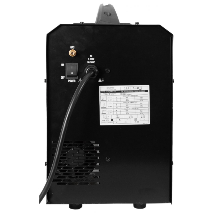 Spawarka inwertorowa 230 V, EasyMIG 225 - SPARTUS