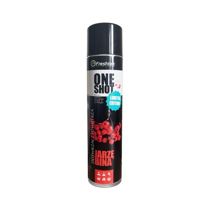Odświeżacz JARZĘBINA, 600 ml, ONE SHOT - Freshtek