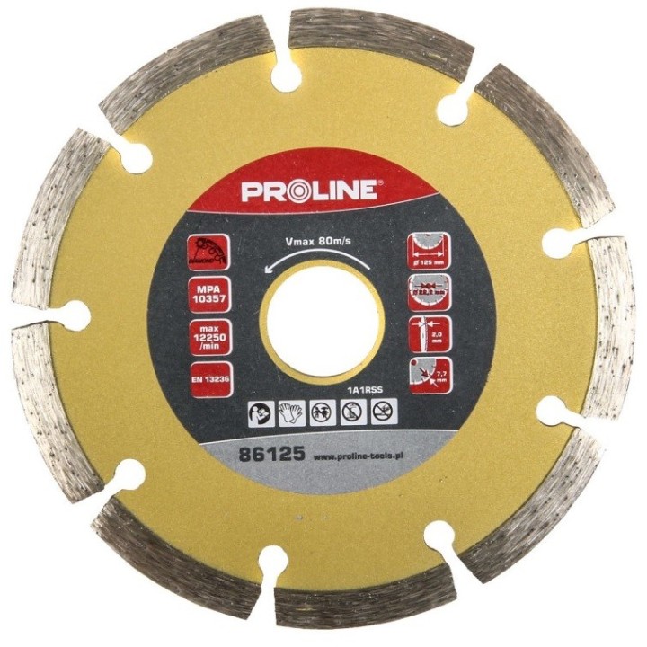 Tarcza 125 x 2.2 x 7.5 mm, Proline - 86102