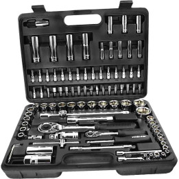Zestaw nasadek i końcówek 94 szt. 1/2"-1/4" 4-32mm First Proline - 48794