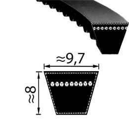 Pas XPZ 1537 - Optibelt