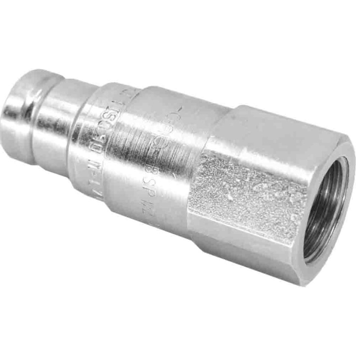 Szybkozłącze hydrauliczne suchoodcinające Flat Face PLT1 wtyk 1/2"