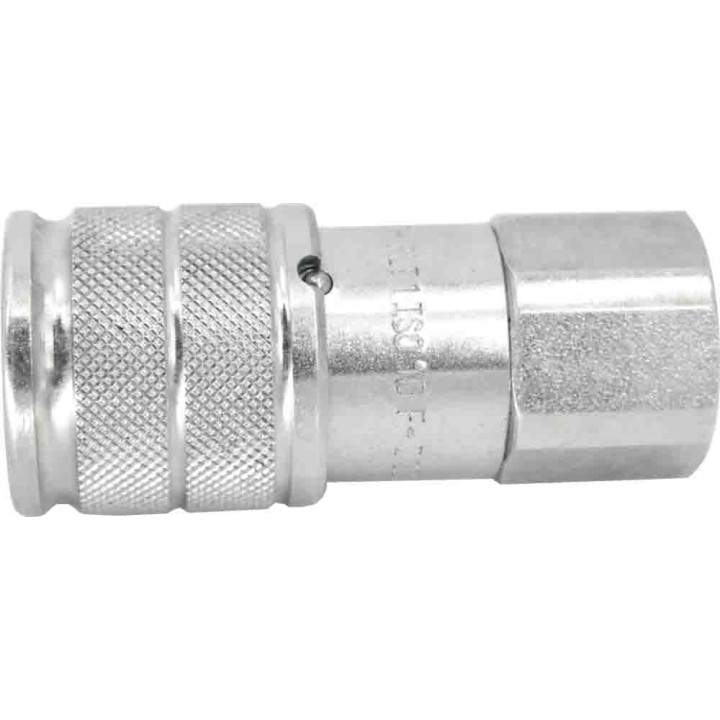 Szybkozłącze hydrauliczne suchoodcinające Flat Face PLT1 gniazdo 1/2"