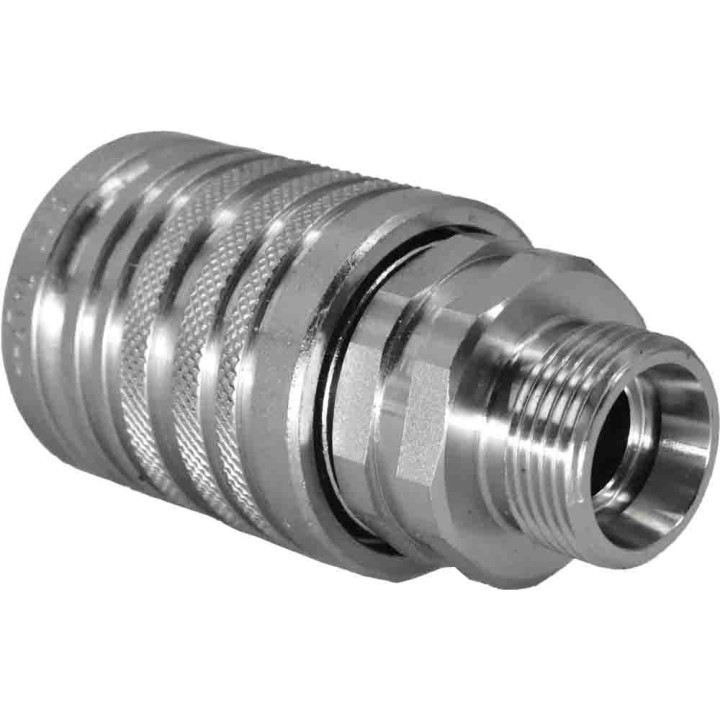 ISO-A szybkozłącze hydrauliczne grzybkowe 18x1.5 gniazdo
