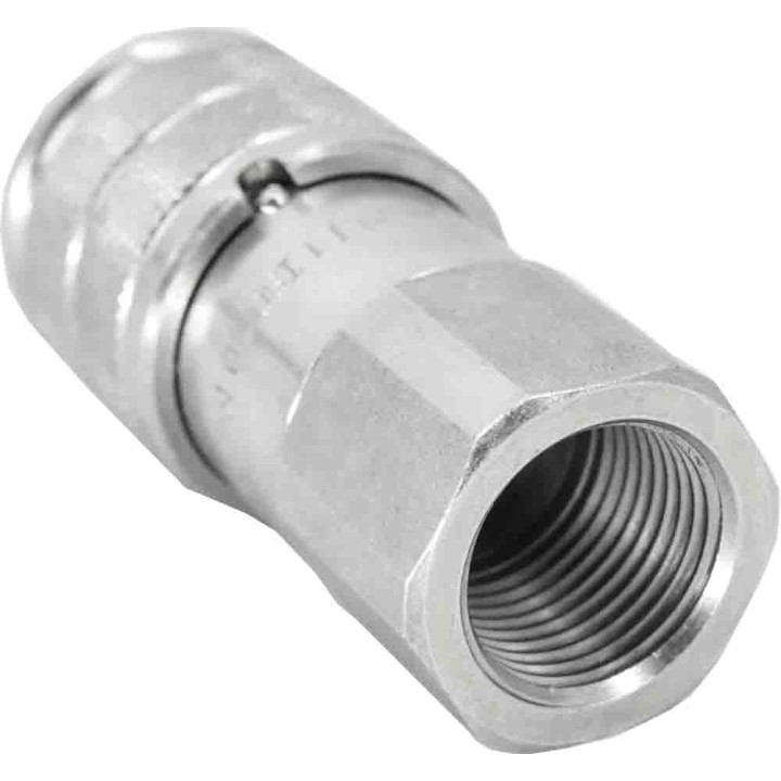 Flat Face PLT1 szybkozłącze hydrauliczne suchoodcinające gniazdo 1"