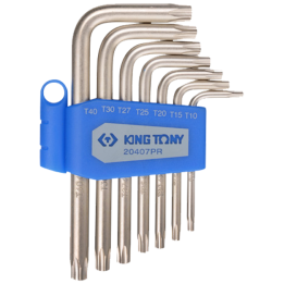 Imbusy TORX T10 - T40, King Tony - 20407PR