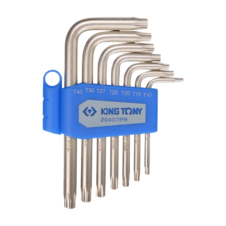 Imbusy TORX T10 - T40, King Tony - 20407PR