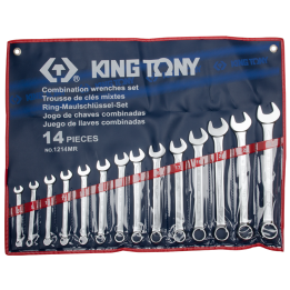 Klucze 10 - 32 mm, King Tony - 1214MR