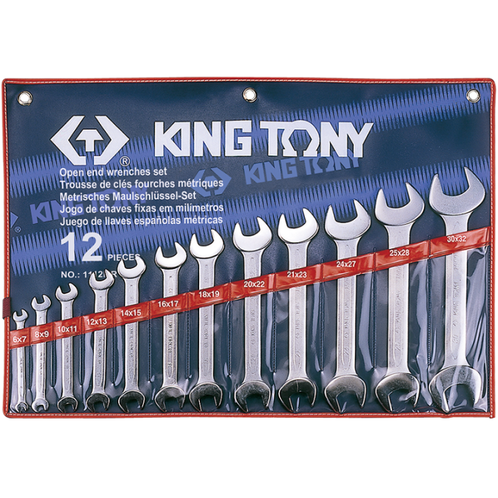 Klucze 6 - 32 mm, King Tony - 1112MR