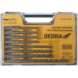 Wiertła DEDRA - 0704