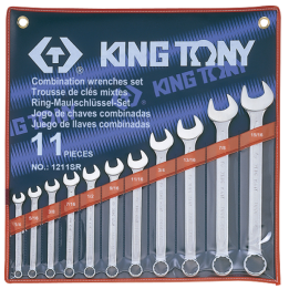 Klucze 1/4" - 15/16", King Tony - 1211SR