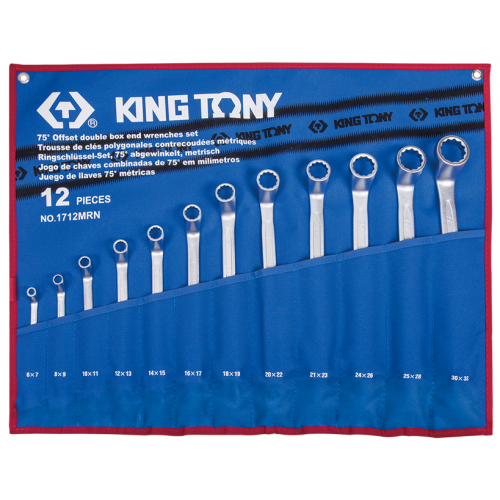 Klucze 6 - 32 mm, King Tony - 1712MRN Klucze 6 - 32 mm, King Tony...