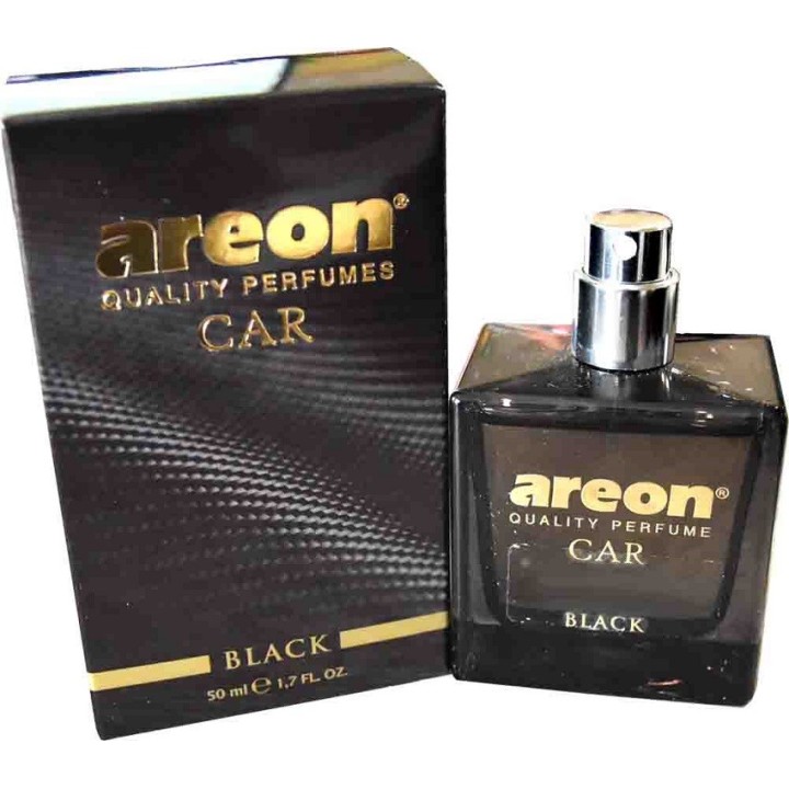 Zapach 50 ml, Car Perfume Areon BLACK - MCP01