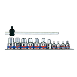 Nasadki 3/8" + 1/2", E4 - E20, King Tony - 7112PR