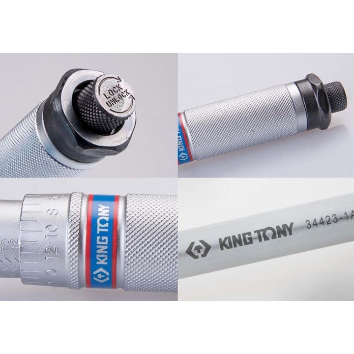 Klucz 1/2", 70 - 340 Nm, King Tony - 34423-2A