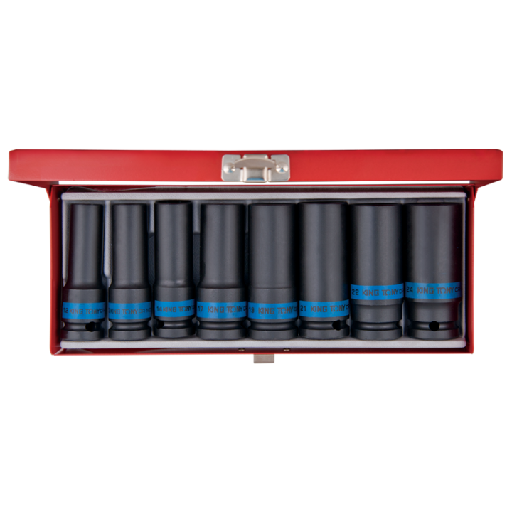 Nasadki 1/2", 12 - 23 mm, King Tony - 4410MP
