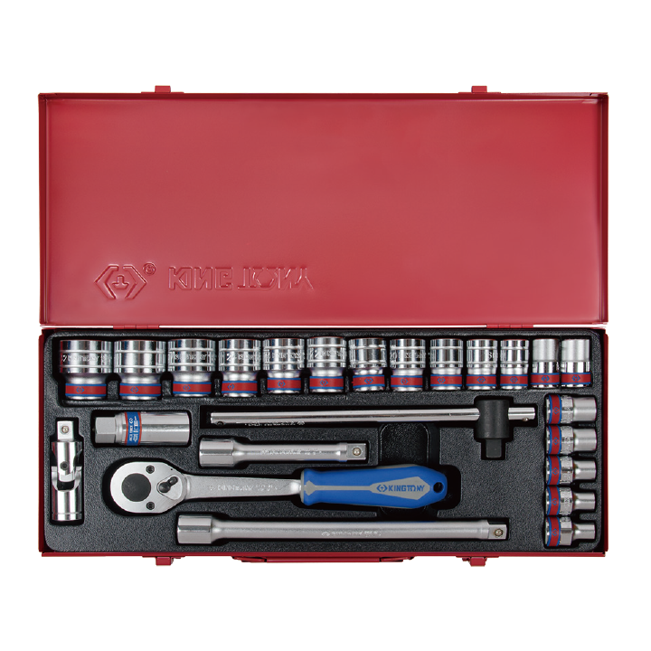 Nasadki 1/2", 3/8" - 1 1/4", King Tony - 4528SR