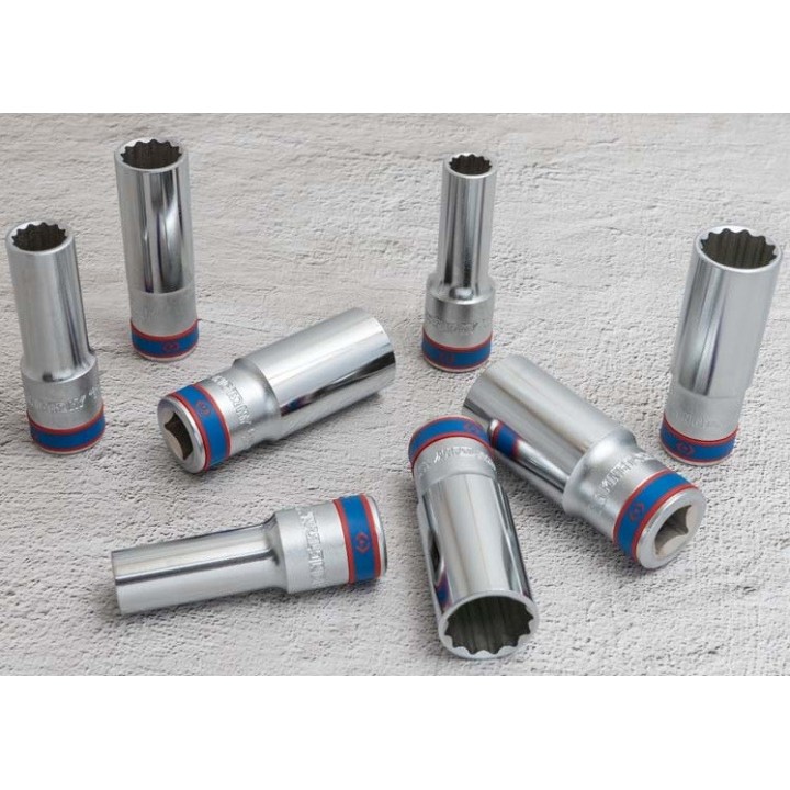 Nasadki 1/2", 12 - 23 mm, King Tony - 4208MR